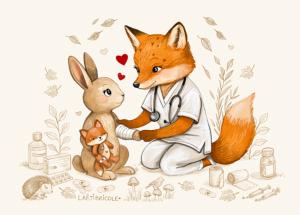 Carte nouveau docteur renard